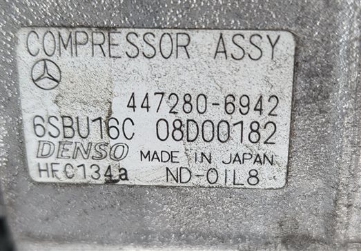 Thumbnail 8: 2012 MERCEDES ML350 (W166) 3.5L M276 ENGINE A/C AIR CONDITIONING COMPRESSOR PUMP