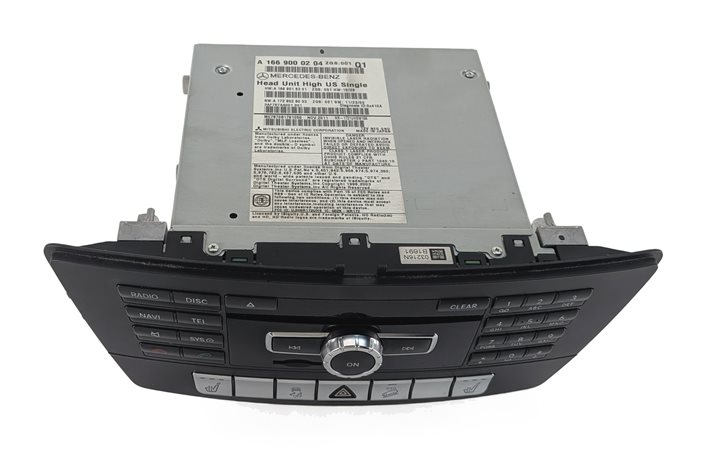 Thumbnail 4: 2012 MERCEDES ML350 ML550 ML63 AMG (W166) RADIO STEREO GPS NAVIGATION RECEIVER