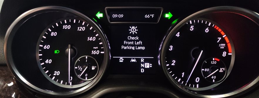 Thumbnail 2: 2012 MERCEDES ML350 ML550 (W166) SPEEDOMETER INSTRUMENT GAUGE CLUSTER MPH (218k)