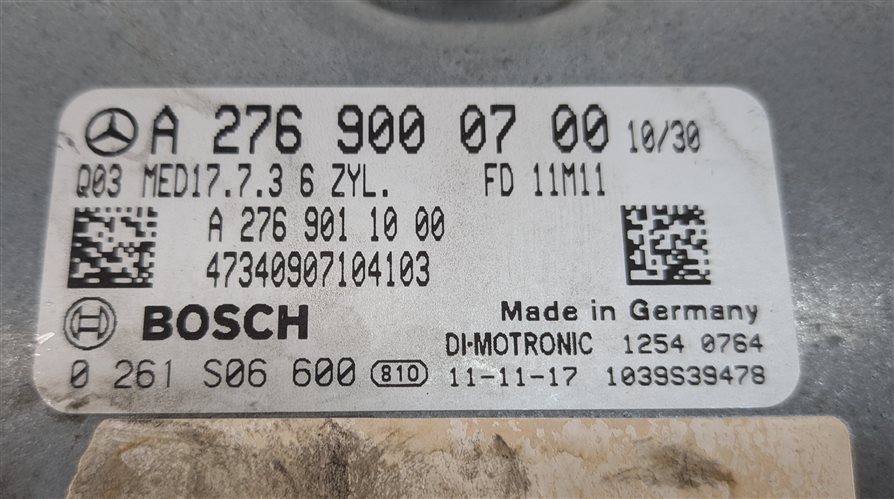 Thumbnail 8: 2012 MERCEDES ML350 (W166) 3.5L M276 GAS ENGINE CONTROL MODULE COMPUTER ECM