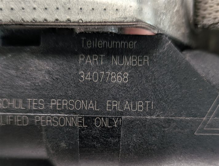 Thumbnail 9: 12-16 MERCEDES GL CLASS W166 X166 FRONT LEFT DRIVER SEATBELT RETRACTOR (Gray)