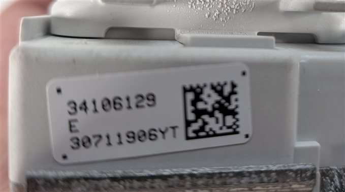 Thumbnail 5: 12-16 MERCEDES GL CLASS (X166) FRONT RIGHT PASSENGER SEATBELT RETRACTOR (Gray)