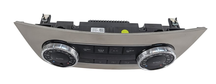 Thumbnail 4: 2012-2013 MERCEDES ML CLASS (W166) FRONT HEATER A/C TEMPERATURE CONTROL (Gray)