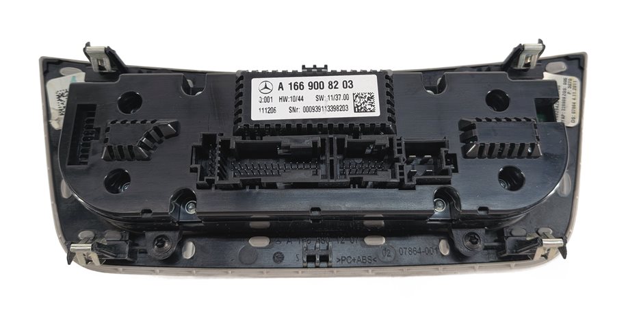 Thumbnail 6: 2012-2013 MERCEDES ML CLASS (W166) FRONT HEATER A/C TEMPERATURE CONTROL (Gray)