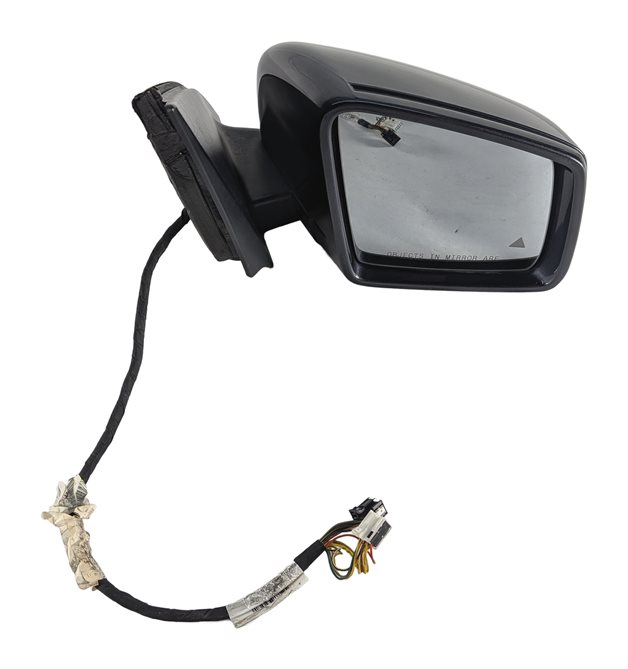 Thumbnail 4: 12-16 MERCEDES GL450 GL550 ML350 W166 X166 RIGHT BLIND SPOT MIRROR (Gray)