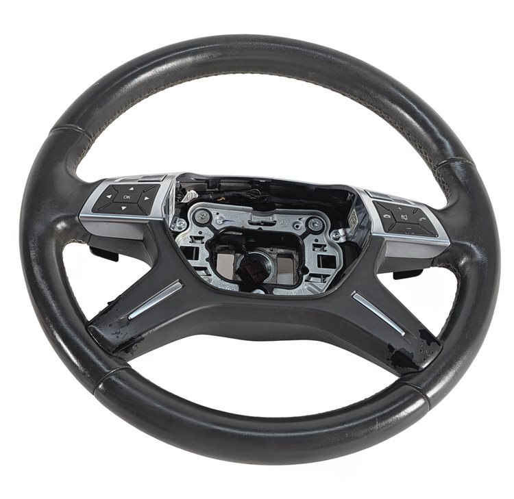 12-15 MERCEDES ML250 ML350 ML400 ML550 ML63 W166 SPORT STEERING WHEEL (Gray)