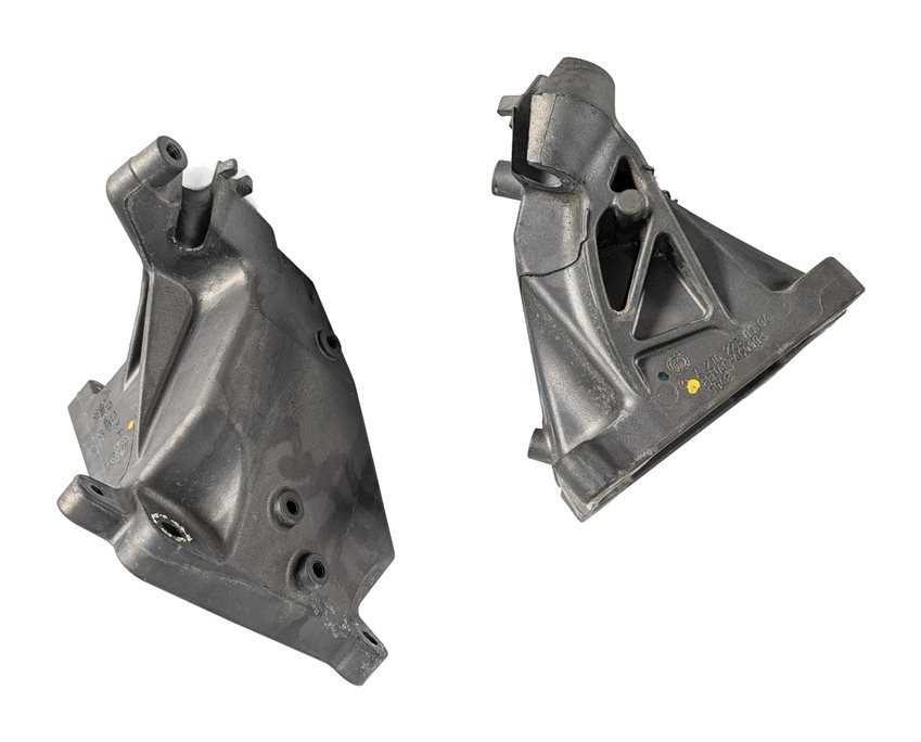 Thumbnail 4: 2012 MERCEDES ML350 (W166) 3.5L 276.955 LEFT/RIGHT ENGINE SUPPORT BRACKET SET/2