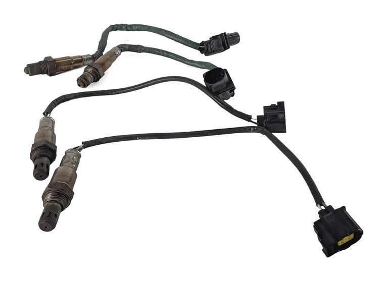 2012 MERCEDES ML350 W166 3.5L M276 ENGINE OXYGEN O2 LAMBDA SENSOR SET/4