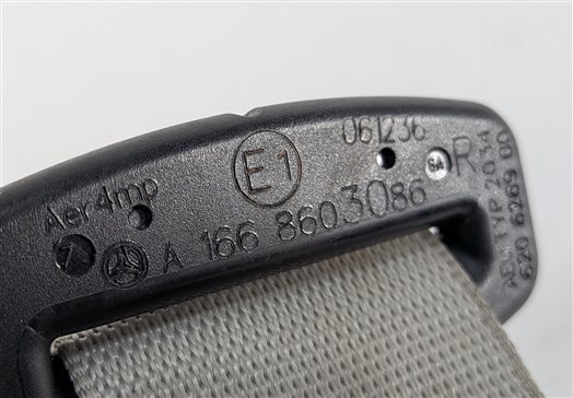 Thumbnail 9: 2012 MERCEDES ML350 (W166) REAR RIGHT SEATBELT RETRACTOR (Gray)