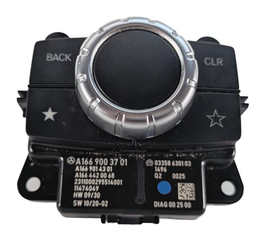2012-2013 MERCEDES G550 GL350 GL450 GL550 ML350 ML550 (W166 X166) RADIO GPS KNOB