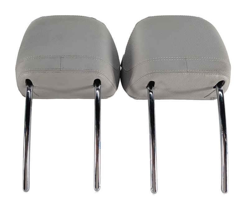 Thumbnail 4: 12-13 MERCEDES GL ML CLASS W166 X166 FRONT SEAT HEADREST SET/2 (Gray)