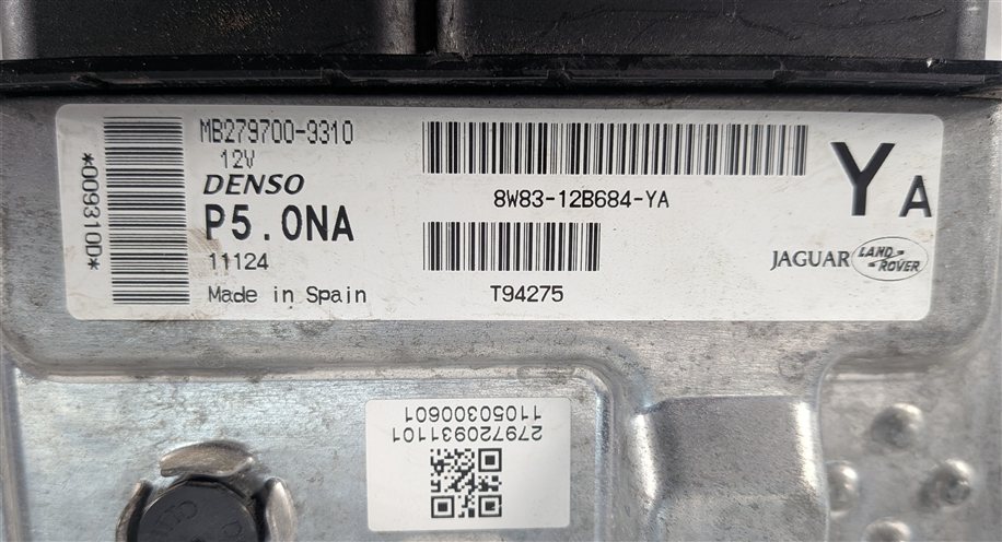 Thumbnail 6: 10-13 LR4 ROVER SPORT L319 L320 L322 5.0L NON SC ECM BCM IMMOBILIZER KEY SET