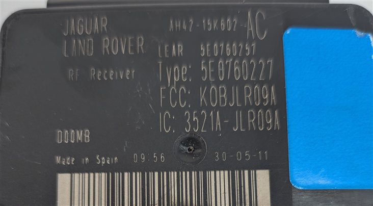 Thumbnail 7: 10-13 LR4 ROVER SPORT L319 L320 L322 5.0L NON SC ECM BCM IMMOBILIZER KEY SET