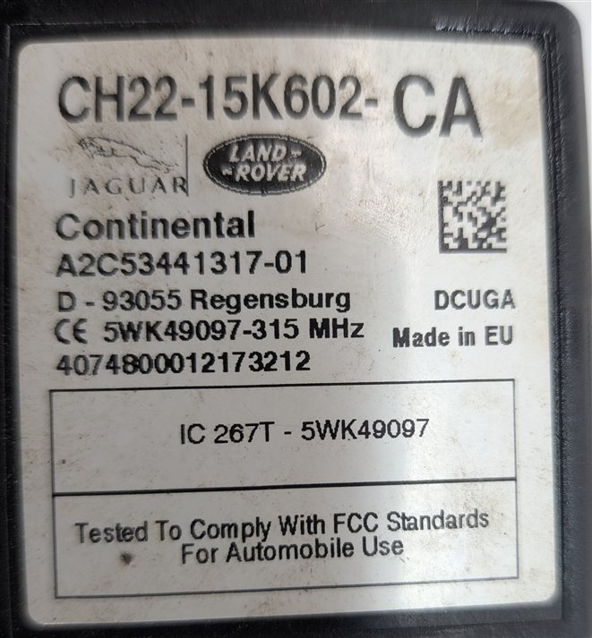 Thumbnail 8: 10-13 LR4 ROVER SPORT L319 L320 L322 5.0L NON SC ECM BCM IMMOBILIZER KEY SET
