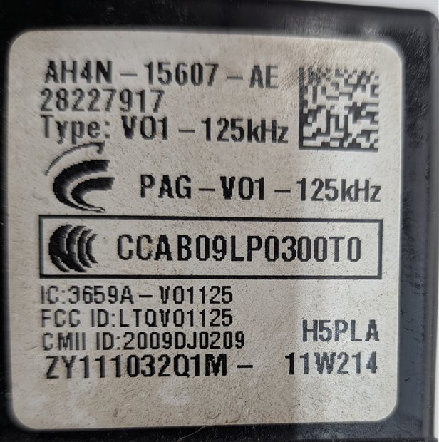 Thumbnail 9: 10-13 LR4 ROVER SPORT L319 L320 L322 5.0L NON SC ECM BCM IMMOBILIZER KEY SET