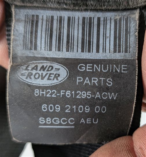 Thumbnail 6: 2008-2016 RANGE ROVER SPORT (L320) / LR3 LR4 DRIVER SEATBELT RETRACTOR (Black)