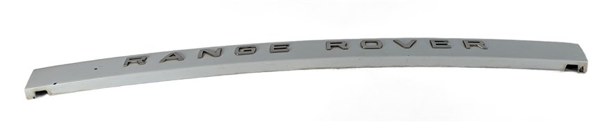2011 RANGE ROVER SPORT L320 REAR TAILGATE LOWER TRIM MOULDING w/ LETTERS (White)