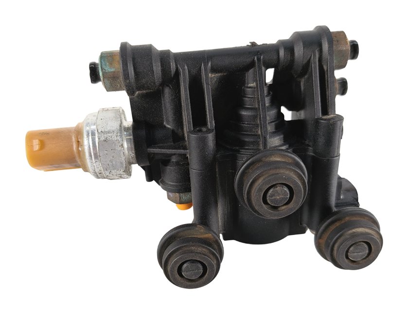 2011 RANGE ROVER SPORT L320 AIR SUSPENSION VALVE BLOCK SOLENOID PRESSURE SENSOR