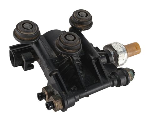 Thumbnail 3: 2011 RANGE ROVER SPORT L320 AIR SUSPENSION VALVE BLOCK SOLENOID PRESSURE SENSOR