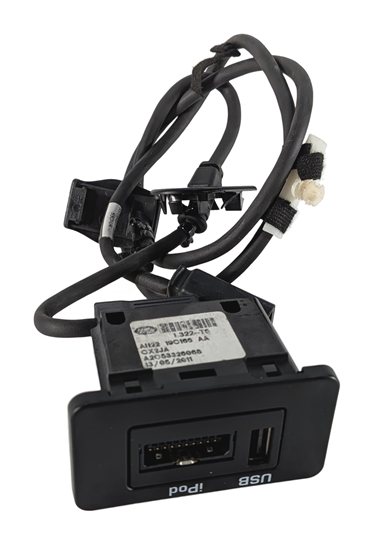 Thumbnail 3: 2011 RANGE ROVER SPORT L320 IPOD USB AUX INPUT JACK PORT PANEL w/CABLE