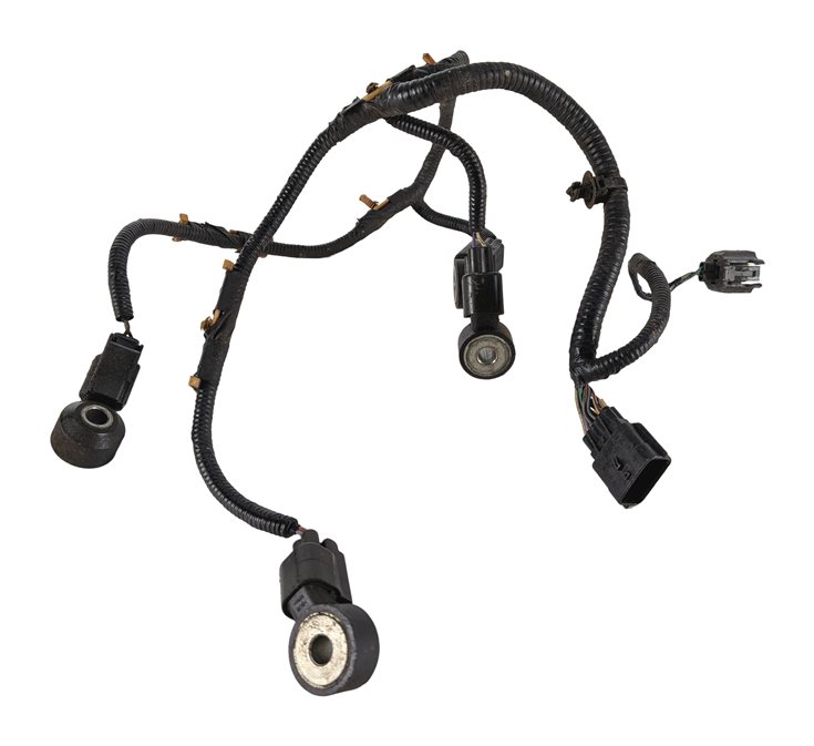 Thumbnail 2: 2011 RANGE ROVER SPORT L320 5.0L AJ133 ENGINE KNOCK SENSOR SET/4 w/WIRE HARNESS