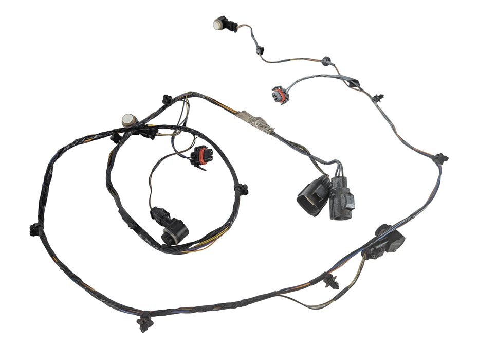 Thumbnail 2: 2011 RANGE ROVER SPORT L320 FRONT PARK ASSIST PDC SENSOR SET/4 w/HARNESS (White)
