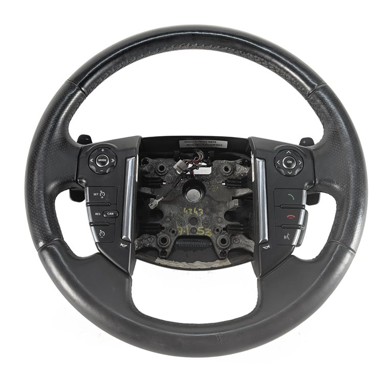 Thumbnail 3: 2010-2013 RANGE ROVER SPORT (L320) STEERING WHEEL w/ SHIFT PADDLES (Black)