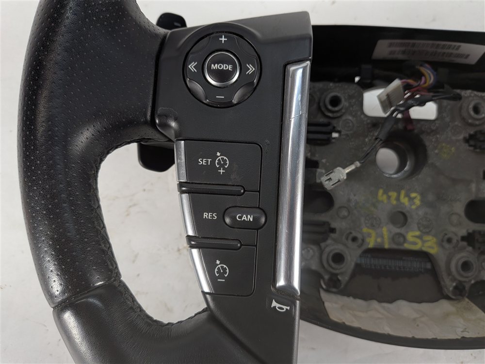 Thumbnail 5: 2010-2013 RANGE ROVER SPORT (L320) STEERING WHEEL w/ SHIFT PADDLES (Black)
