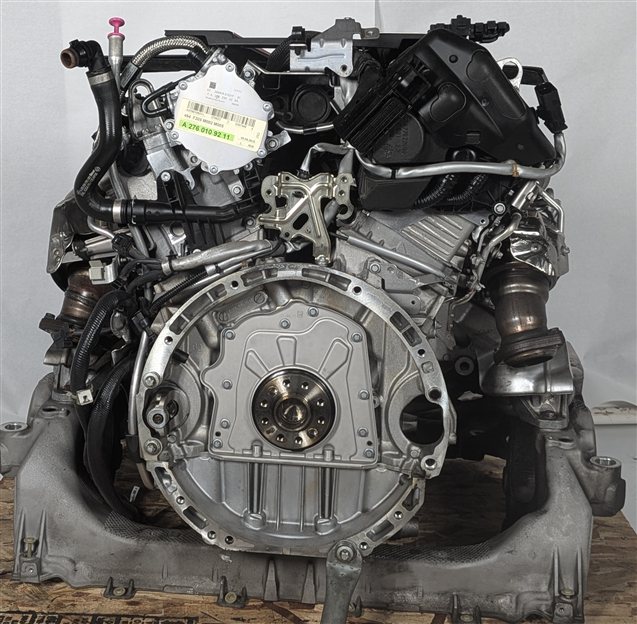 Thumbnail 11: 15-16 MERCEDES C400 C450 W205 3.0L M276 TURBO ENGINE ASSEMBLY 129K