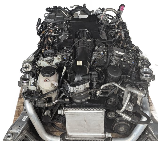 Thumbnail 16: 15-16 MERCEDES C400 C450 W205 3.0L M276 TURBO ENGINE ASSEMBLY 129K