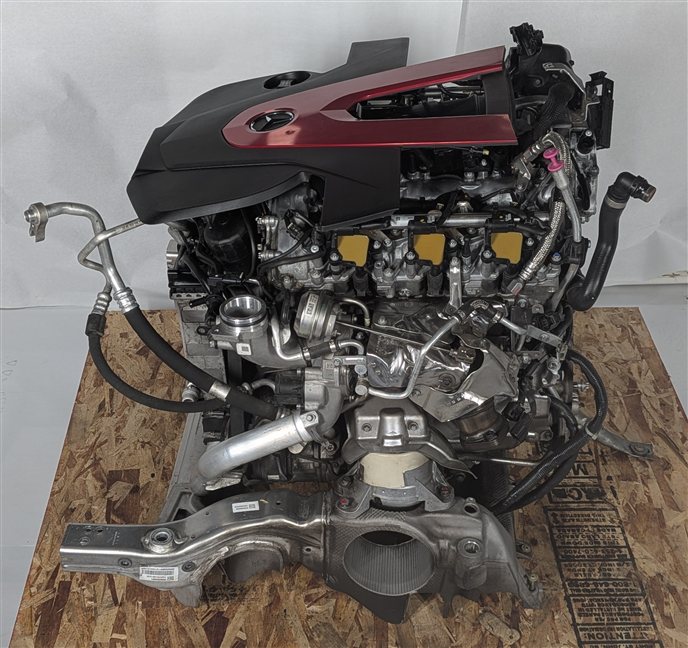Thumbnail 2: 15-16 MERCEDES C400 C450 W205 3.0L M276 TURBO ENGINE ASSEMBLY 129K