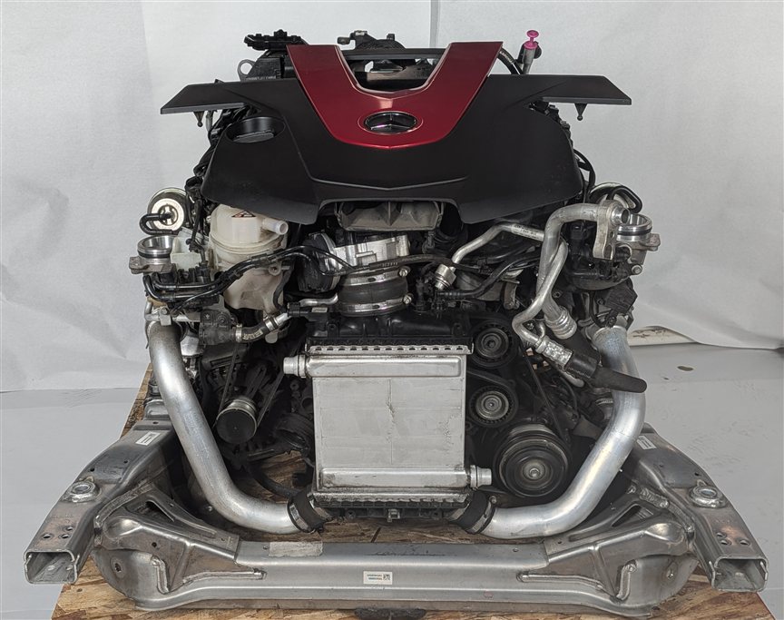 Thumbnail 6: 15-16 MERCEDES C400 C450 W205 3.0L M276 TURBO ENGINE ASSEMBLY 129K
