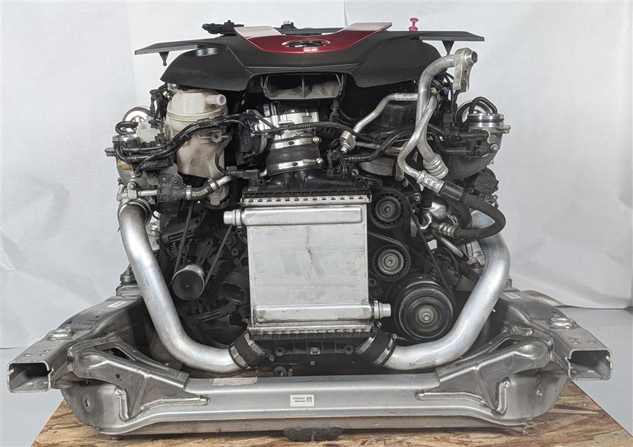 Thumbnail 7: 15-16 MERCEDES C400 C450 W205 3.0L M276 TURBO ENGINE ASSEMBLY 129K