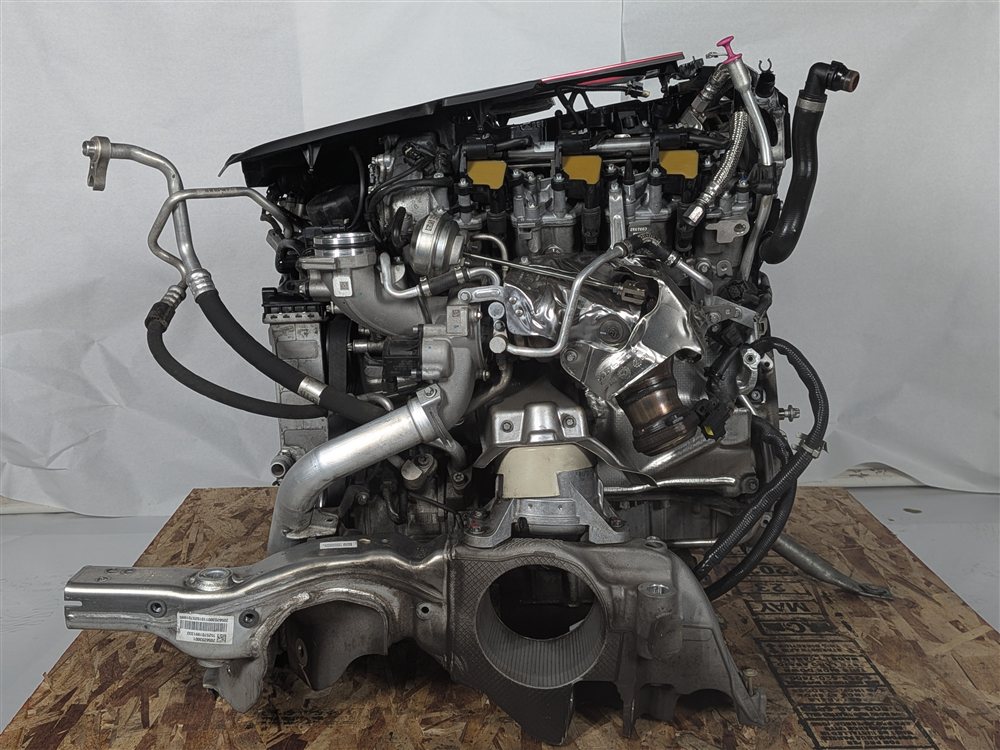 Thumbnail 9: 15-16 MERCEDES C400 C450 W205 3.0L M276 TURBO ENGINE ASSEMBLY 129K