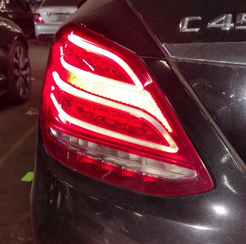 Thumbnail 2: 2015-2018 MERCEDES C300 C350 C400 C450 C63 (W205) LEFT LED TAILLIGHT BRAKE LIGHT