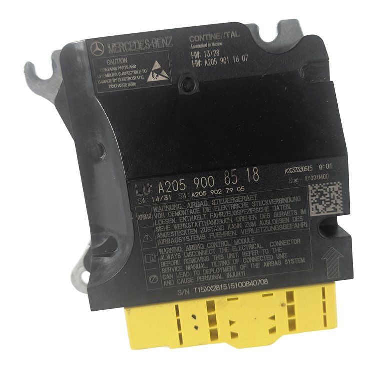 Thumbnail 4: 15-16 MERCEDES C300 C350 C400 C450 C63 GLC300 (W205 X253) SRS BAG CONTROL MODULE