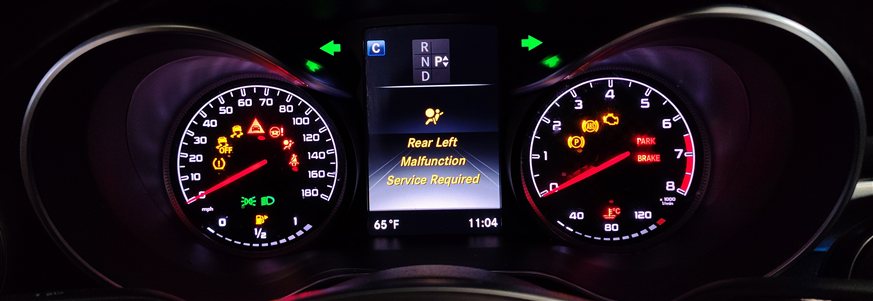 2016 MERCEDES C450 W205 SPEEDOMETER INSTRUMENT CLUSTER MPH 129K