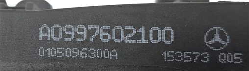 Thumbnail 4: 15-17 MERCEDES C300 C350 C400 C450 W205 LEFT REAR KEYLESS DOOR HANDLE (Black)