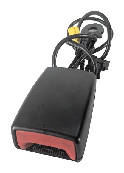 Thumbnail 1: 2015-2021 MERCEDES C GLC (W205 X253) FRONT LEFT DRIVER SEATBELT RECEIVER (BLACK)