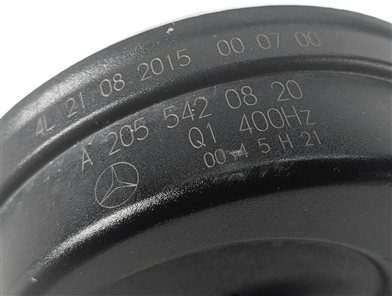 Thumbnail 3: 2015-2024 MERCEDES C CLASS (W205) HIGH LOW TONE NOTE HORN SET/2