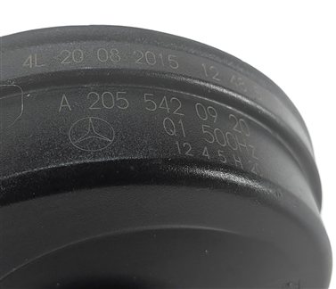 Thumbnail 4: 2015-2024 MERCEDES C CLASS (W205) HIGH LOW TONE NOTE HORN SET/2