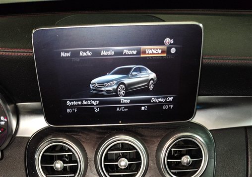 Thumbnail 2: 15-17 MERCEDES C GLC CLASS W205 X253 COMAND GPS NAV TV DISPLAY SCREEN