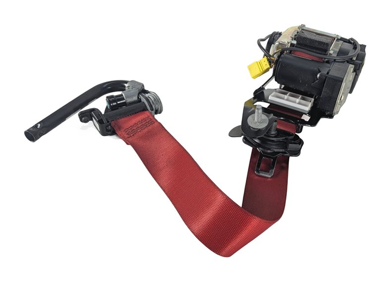 Thumbnail 2: 15-19 MERCEDES C GLC CLASS (W205 X253) RIGHT FRONT SEATBELT RETRACTOR (Red)
