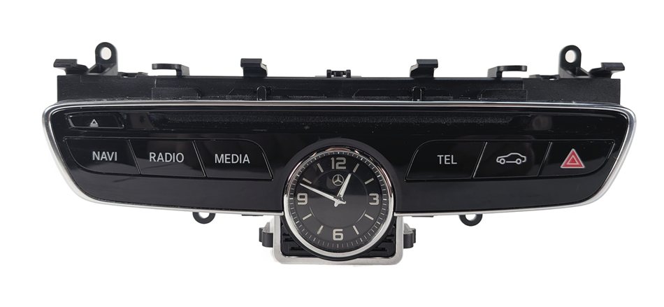 2016-2018 MERCEDES C300 C350 C450 C63 (W205) MEDIA CONTROL SWITCH w/ CLOCK