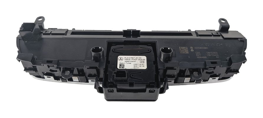 Thumbnail 4: 2016-2018 MERCEDES C300 C350 C450 C63 (W205) MEDIA CONTROL SWITCH w/ CLOCK