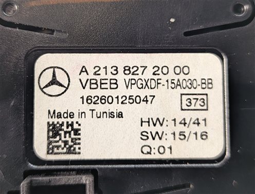 Thumbnail 5: 2016-2018 MERCEDES C300 C350 C450 C63 (W205) MEDIA CONTROL SWITCH w/ CLOCK