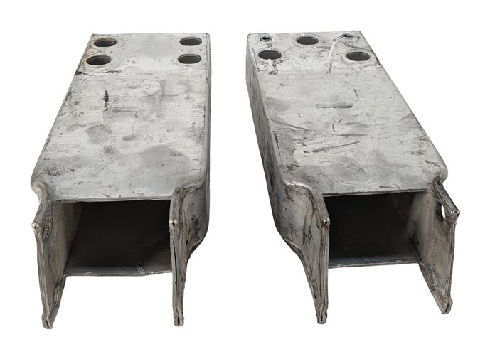 Thumbnail 3: 15-21 MERCEDES C300 C350 C400 C450 (W205) FRONT BUMPER REINFORCEMENT BRACKET SET