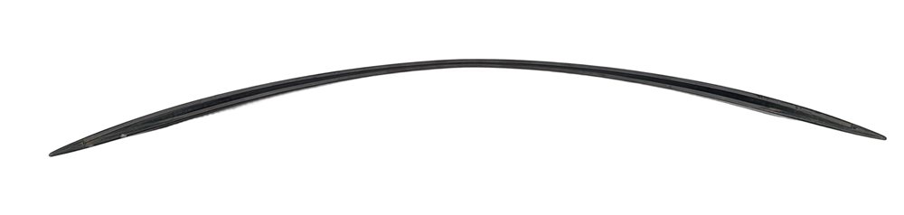 Thumbnail 3: 2016 MERCEDES C450 (W205) REAR TRUNK LID LIP SPOILER WING (Black)