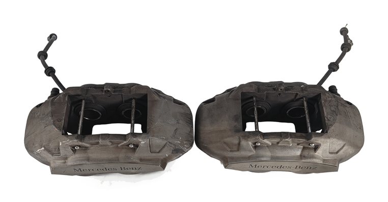 Thumbnail 2: 16-23 MERCEDES GLC E CLS C450 FRONT LEFT/RIGHT BRAKE CALIPER SET/2