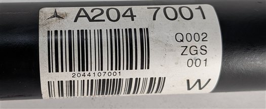 Thumbnail 4: 12-17 MERCEDES C CL E S CLS (C216 W205 W207 W212 W217 W222) AWD FRONT DRIVESHAFT
